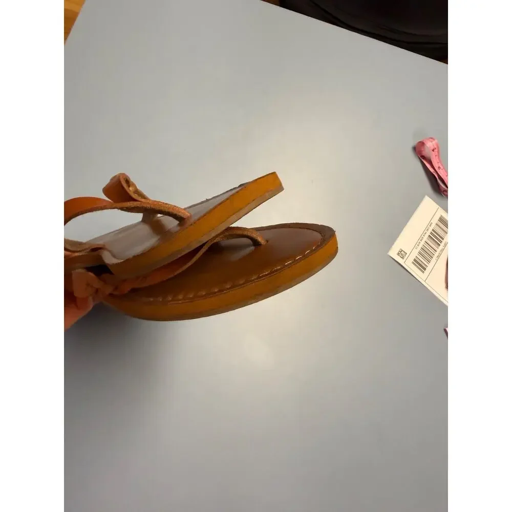Universal Thread Women’s Sandals Size 7 Brown Braided Straps, Flip Flop - Picture 12 of 13